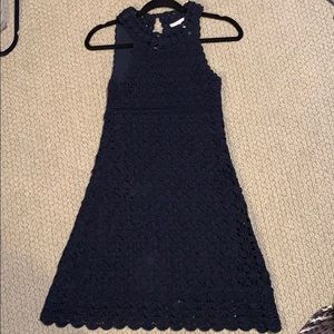 DVF Adie Navy Dress P